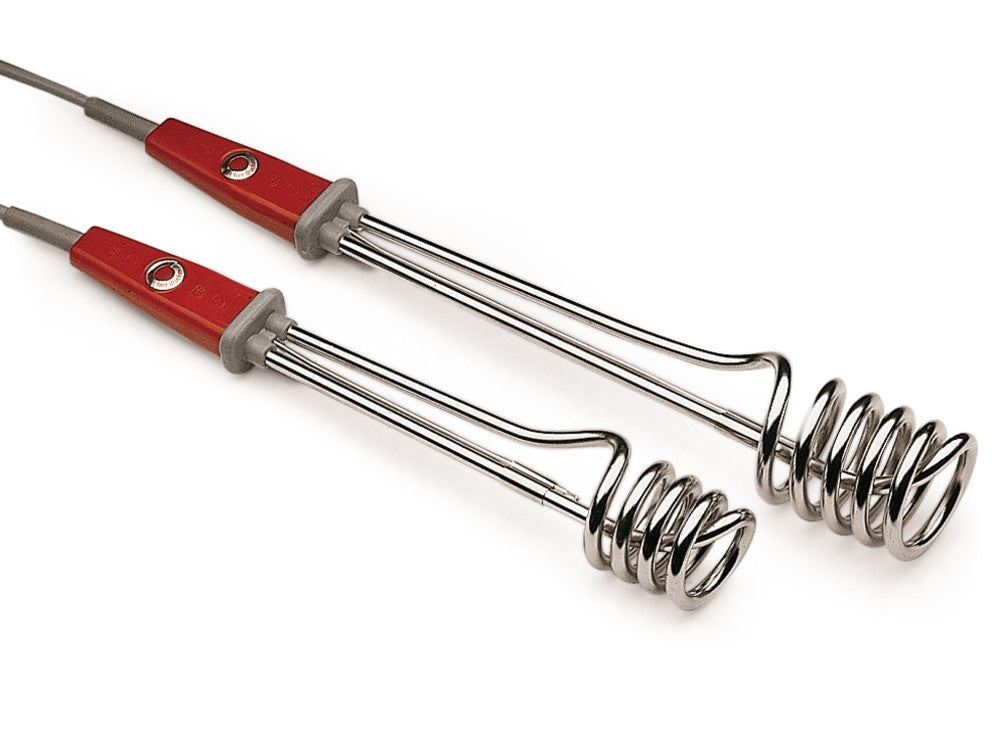 Safety lab immersion coil heater, large, power 2000 W, immersion depth 280 mm - Luminix Health