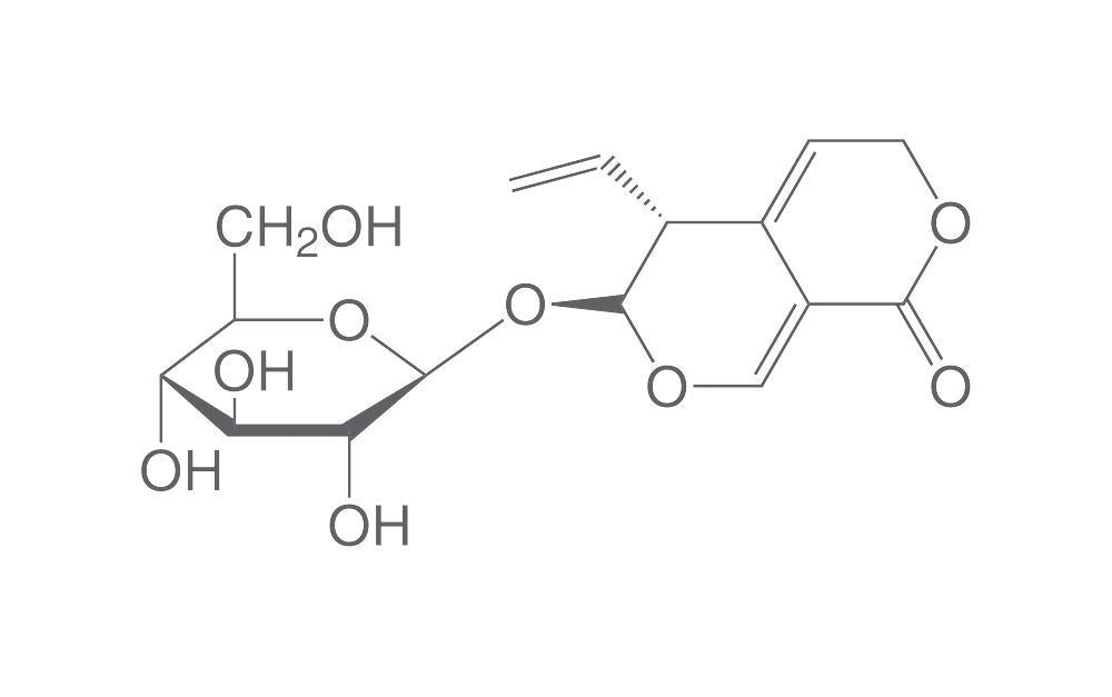 Gentiopicroside, min. 95 %, for biochemistry, 10 mg, glass - Luminix Health