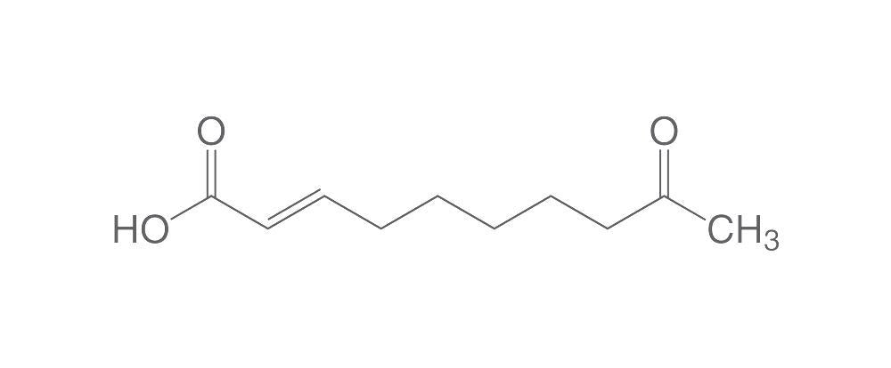 Image of 9-oxo-2(E)-deceenzuur