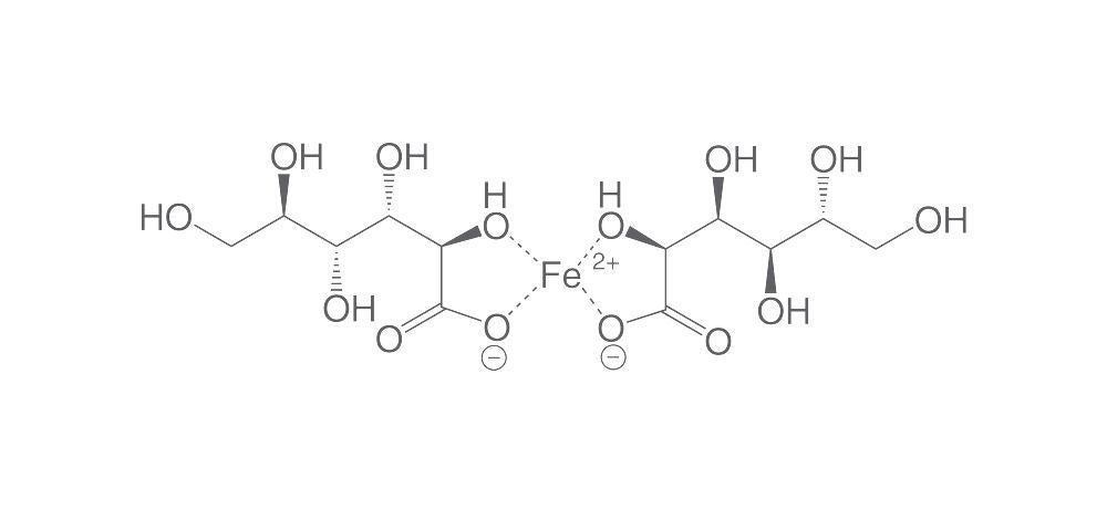 Iron (II) gluconate dihydrate, min. 97 %, p.a., 250 g, plastic - Luminix Health