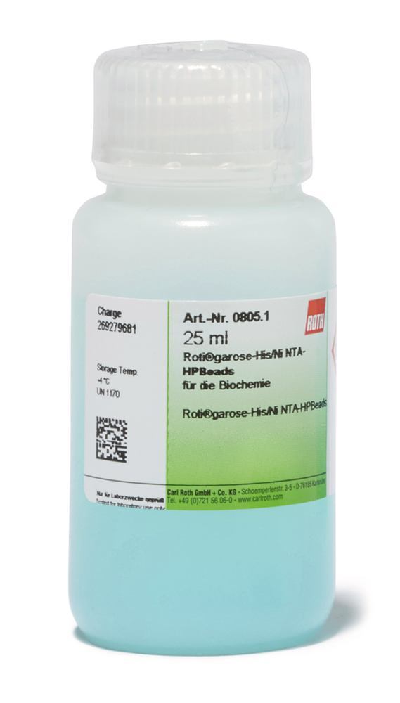 ROTI®Garose-His/Ni NTA-HPBeads, for biochemistry, 25 ml, plastic - Luminix Health