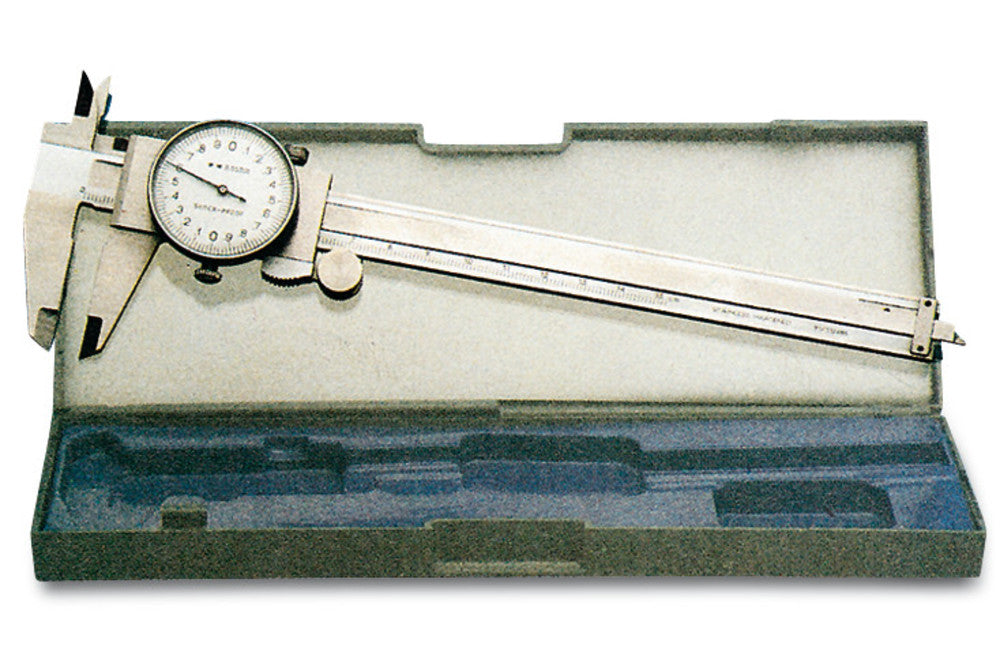 Precision caliper gauge, with case, measuring range up to 160 mm, 1 unit(s) - Luminix Health