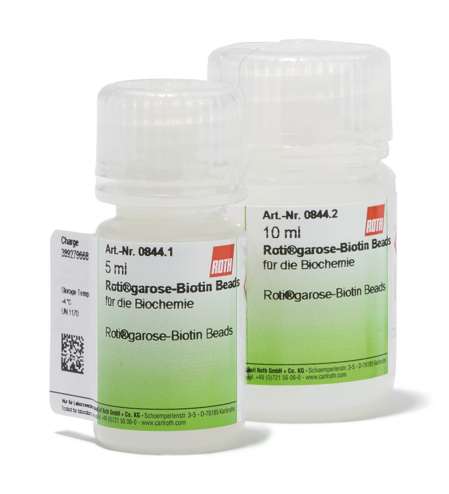 ROTI®Garose-Biotin Beads, for biochemistry, 5 ml, plastic - Luminix Health