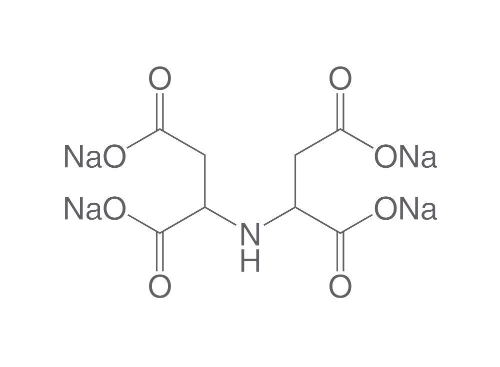 Iminodisuccinic acid tetrasodium salt, (IDS-Na4), min. 75 %, 100 g, plastic - Luminix Health
