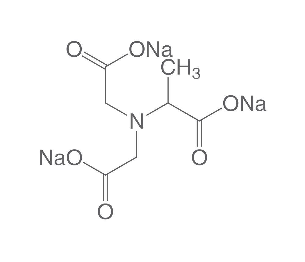 Methylglycinediacetic acid trisodium, salt (MGDA), min. 85 %, 100 g, plastic - Luminix Health