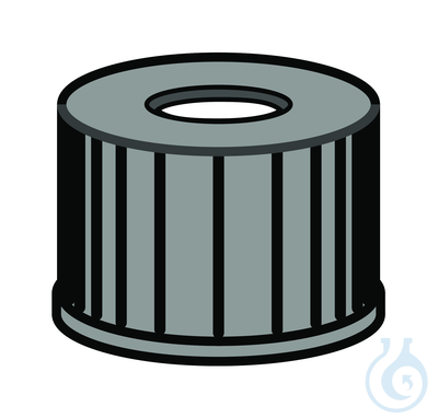 SC N8-H, blk, Sil w/PTFE r, 45°, 1.3