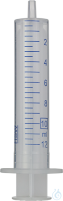Image of Disposable syringe, Luer tip, 10 mL - Luminix Health