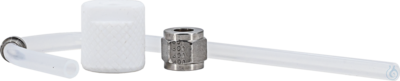 Image of NANO PFA tubing with fitting - Luminix Health