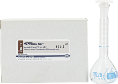 Image of NANO volumetric flask 25mL (pack 2) - Luminix Health