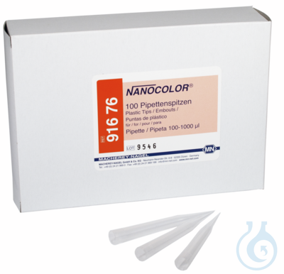 Image of NANO plastic tips f. 0.1-1.0ml pipettes - Luminix Health