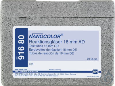 Image of NANO test tubes 16mm OD (pack 20) - Luminix Health