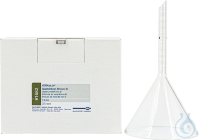Image of NANO glass funnel 80mm diameter - Luminix Health