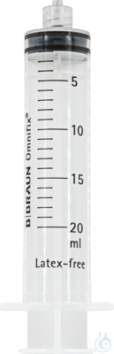 Image of Nano syringe, 20 mL, without cannulas - Luminix Health