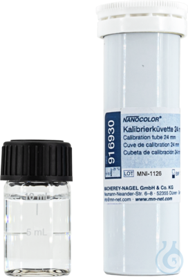 Image of NANO calibration tube, 24 mm - Luminix Health