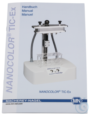 Image of Manual NANOCOLOR TIC-EX - Luminix Health