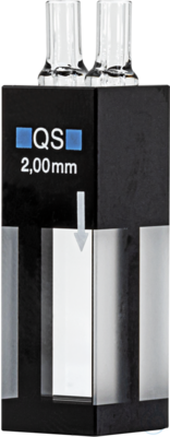 Image of NANO flow cell, quartz glass, 2 mm - Luminix Health