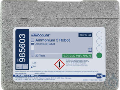 Image of NANO Ammonium 3, robot - Luminix Health