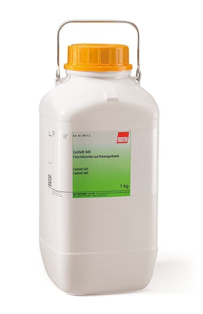Celite® Hyflo Super Cel®, filter aid on silicate basis, 1 kg, plastic - Luminix Health
