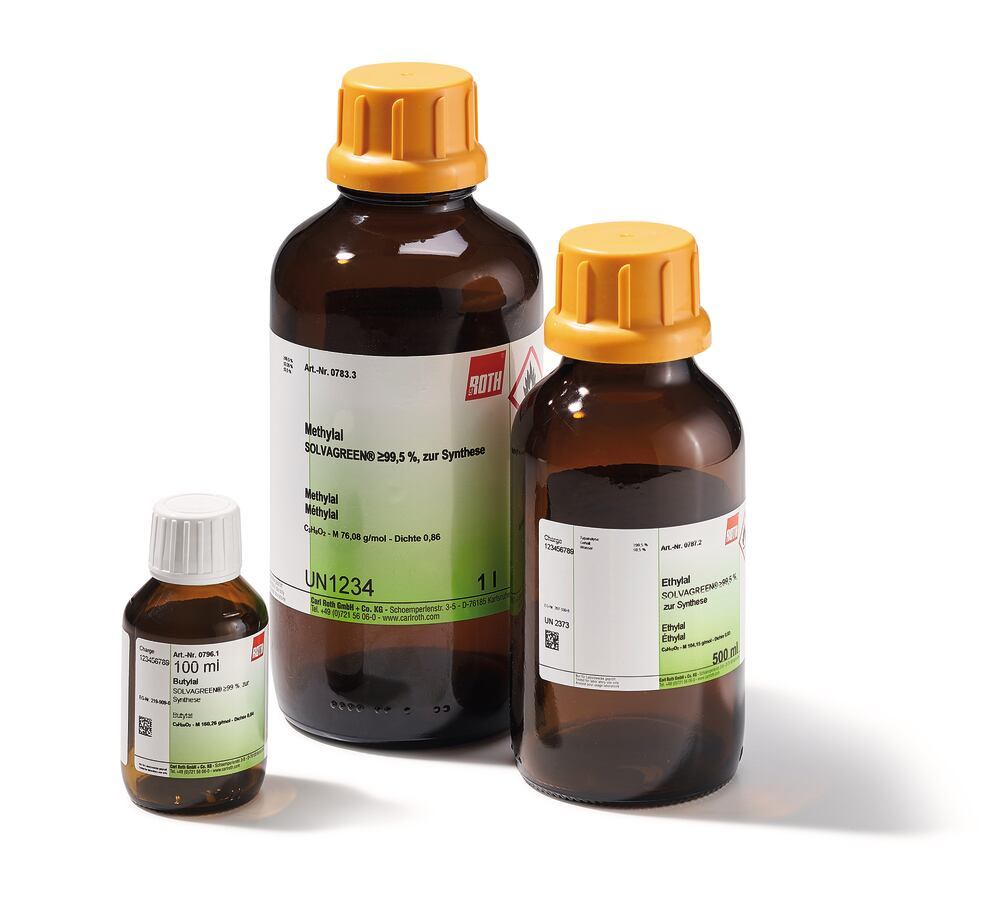 Propylal, SOLVAGREEN® min. 99 %, for synthesis, 100 ml, glass - Luminix Health