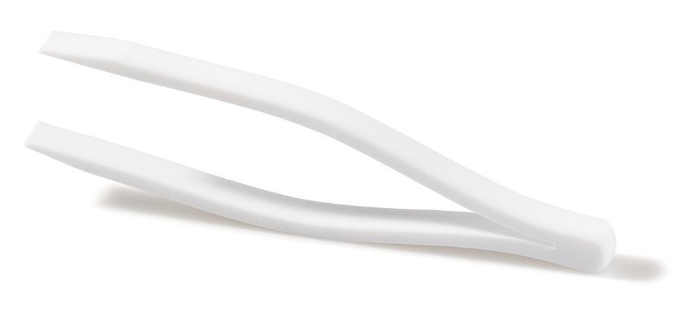 Plastic PTFE tweezers, Flat tips, 200 mm, 1 unit(s) - Luminix Health
