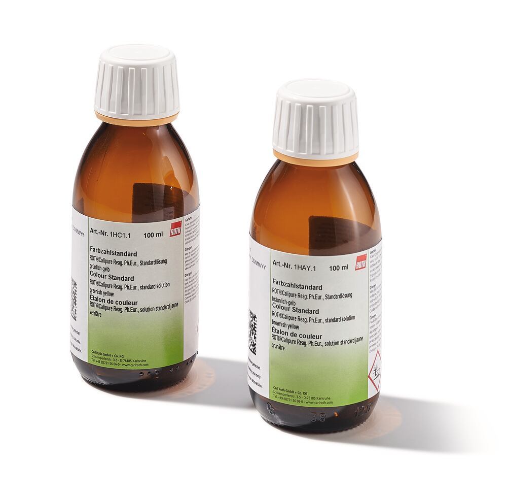 Image of Colour Standard ROTI®Calipure, Reag. Ph.Eur, standard solution red, 100 ml - Luminix Health