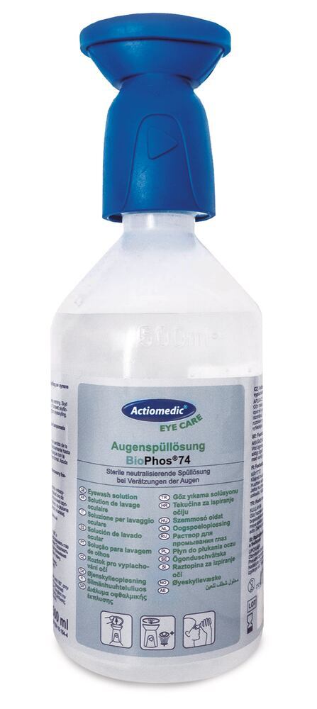 Image of Actiomedic eye wash bottle