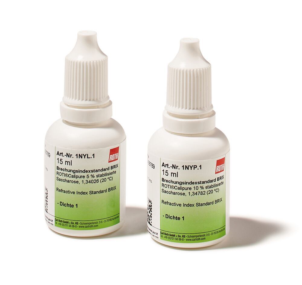 Refractive Index Standard BRIX, 5 % stabilised saccharose, 1,34026 (20 °C) - Luminix Health