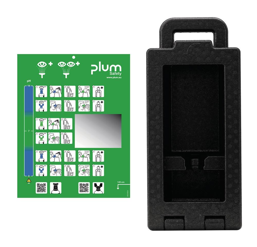 Plum iBox 1 without contents, can hold 1 eye wash bottle, 1 unit(s) - Luminix Health