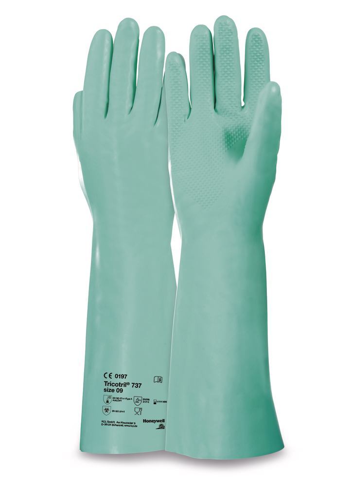Nitrile gloves Tricotril® 737, Length 400 mm, size 11, 50 pair - Luminix Health