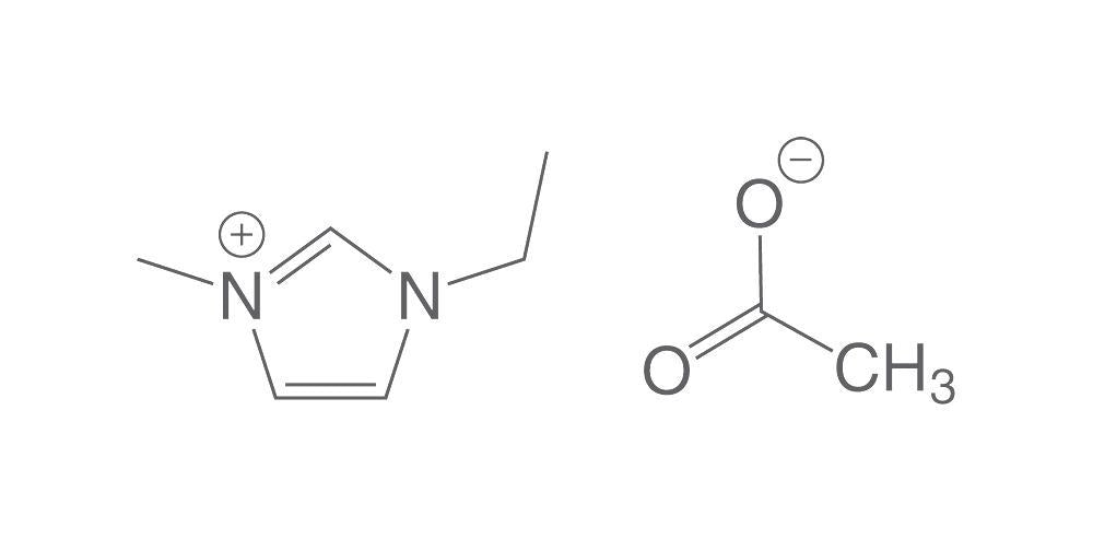 1-Ethyl-3-methyl-imidazolium , acetate (EMIM OAc), 25 g, glass - Luminix Health