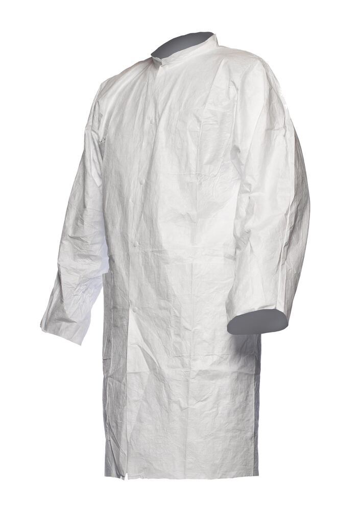 TYVEK® 500-lab coat, size XL, with 5 press studs, 3 pockets, 10 unit(s) - Luminix Health