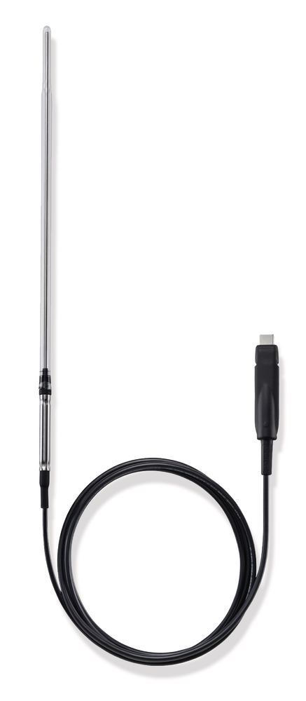 Pt 100 temp. gauge, -50 to +400 °C, Laboratory probe, glass-coated (TUC) - Luminix Health