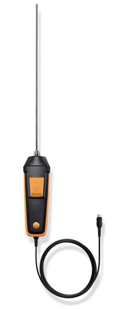 Pt 100 temp. gauge, -80 to +300 °C, Immers./penetr. prbe, hi-precision (TUC) - Luminix Health