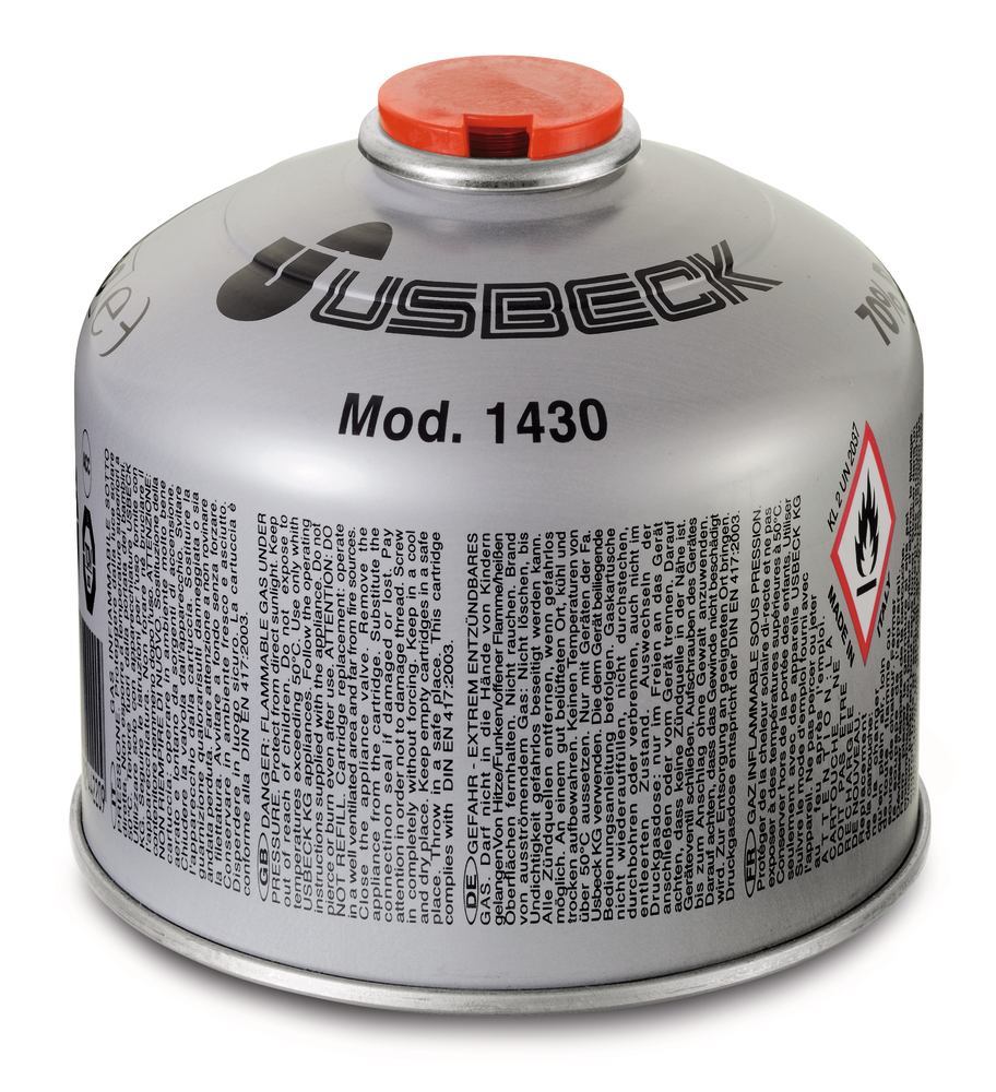 Valve cartridges type 1430, 220 g/400 ml, suitable for burner model 1422/1421 - Luminix Health