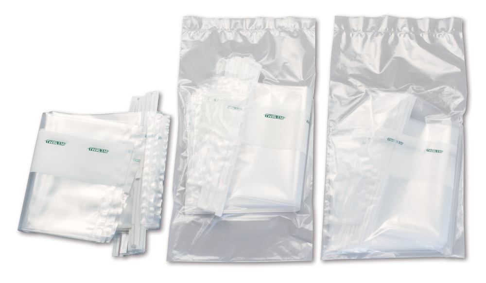 Liquid sample bags, clean-room, with labelling area, 800 ml, 1000 unit(s) - Luminix Health
