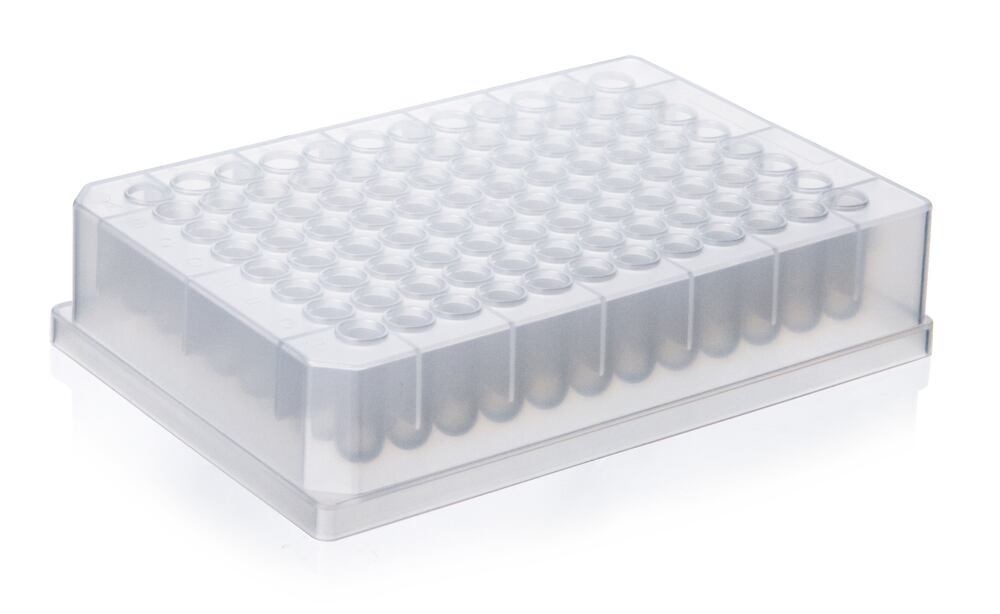 Deepwell plate (0.5 ml), Round wells, round base, 48 unit(s) - Luminix Health