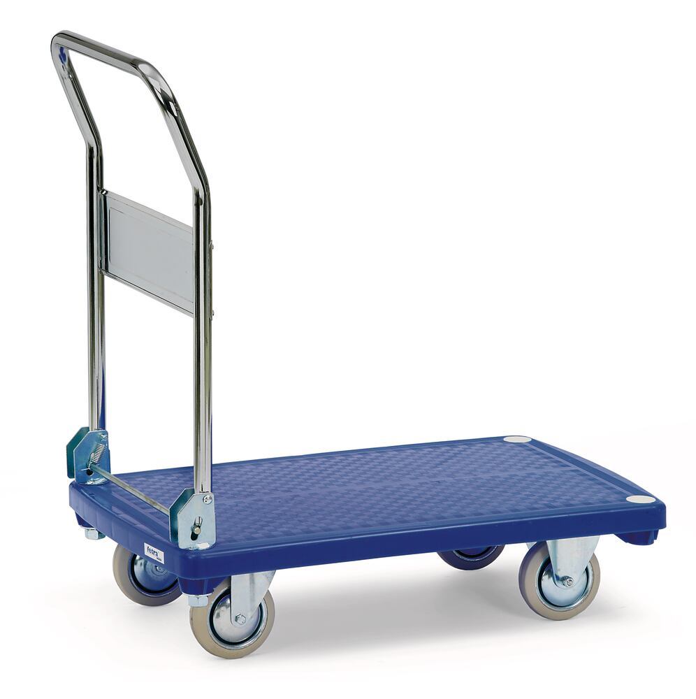 Image of Plastic platform trolley
