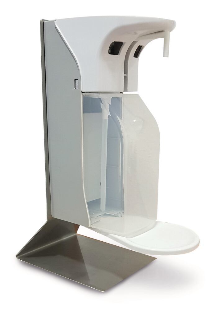 SEKUROKA table stand, For touchless disinfectant dispensers, 1 unit(s) - Luminix Health