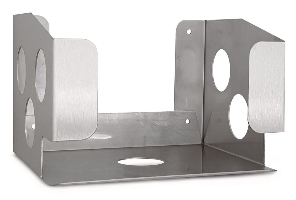 SEKUROKA wall holder , For 10 l canister, stainless steel, 1 unit(s) - Luminix Health
