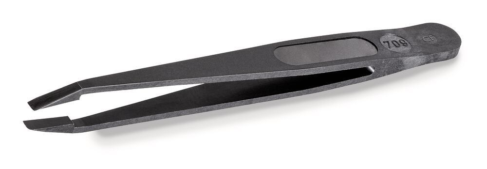 ROTILABO® plastic tweezers, Straight tip flat, 3.5 mm, 50 unit(s) - Luminix Health