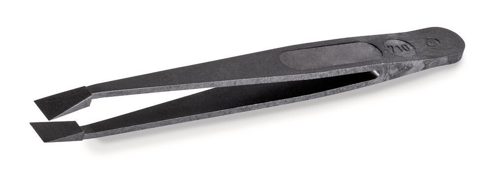 ROTILABO® plastic tweezers, Straight tip flat, 7.7 mm, 50 unit(s) - Luminix Health