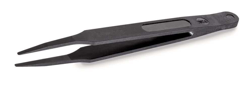 ROTILABO® plastic tweezers, Straight tip round, 50 unit(s) - Luminix Health