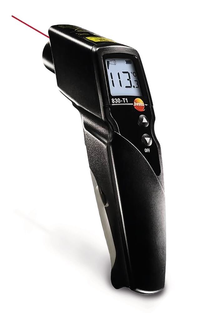 Infrared thermometer testo 830 T1, 1 unit(s) - Luminix Health