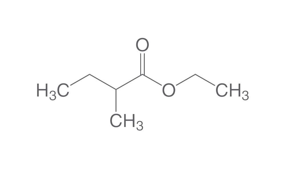 Ethyl 2-Methylbutyrate, min. 99 %, for synthesis, 100 ml, glass - Luminix Health