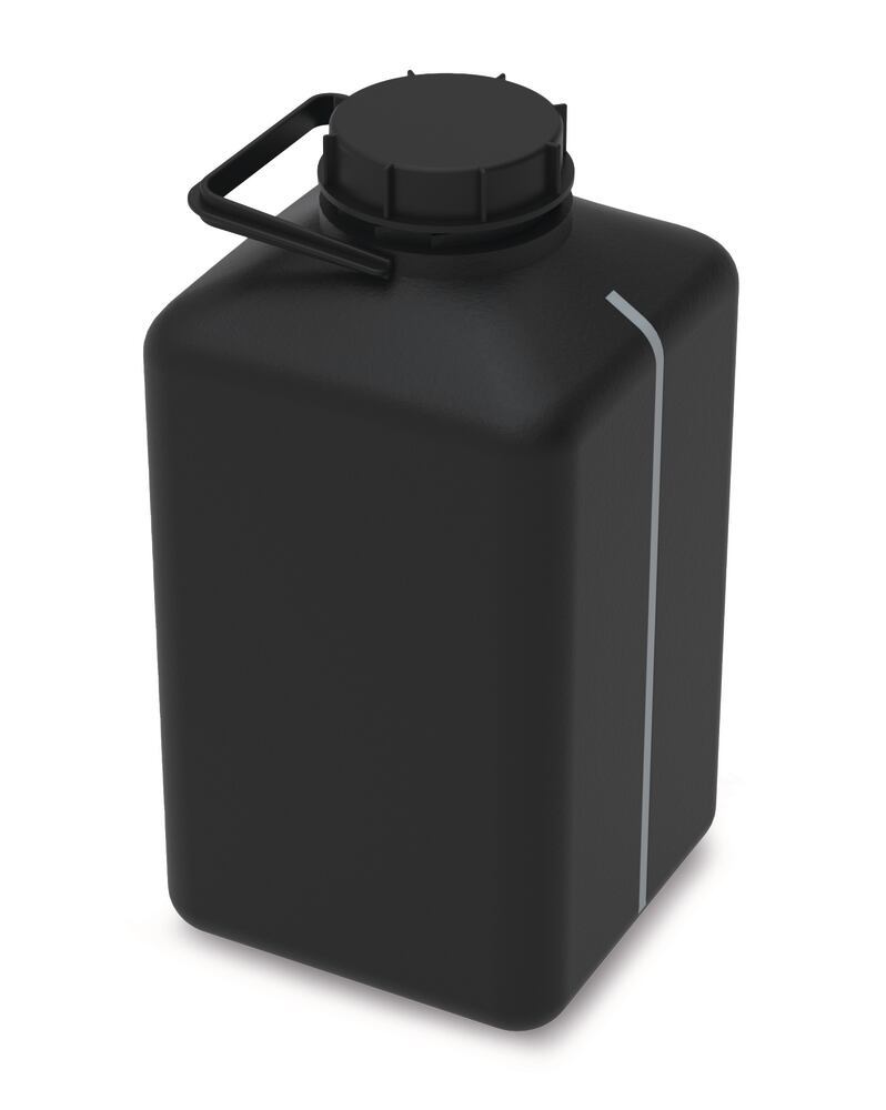 b.safe S90 disposal canisters, HEPE, black, electric conductive, 10 l, 1 unit(s) - Luminix Health