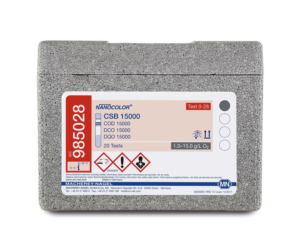 NANOCOLOR® round cuvette test, COD 15,000, 1 unit(s) - Luminix Health