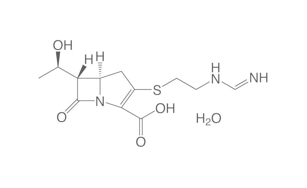 Imipenem monohydrate, min. 95 %, for biochemistry, 25 mg, plastic - Luminix Health