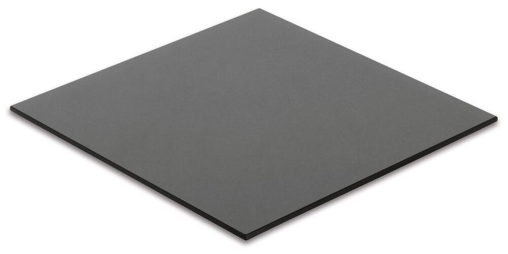 Glass ceramic protective tile, 200 x 200 mm, thickness 3.8 mm, 1 unit(s) - Luminix Health