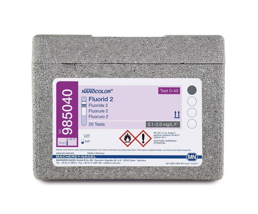 NANOCOLOR® round cuvette test, Fluoride 2, 1 unit(s) - Luminix Health