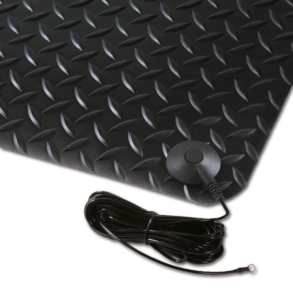Ergonomic ESD workplace mat, Notrax 826 Diamond Stat, 91x150 cm, 1 unit(s) - Luminix Health